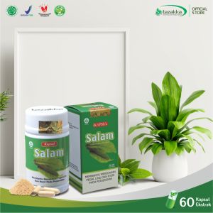 Kapsul Daun Salam Obat Herbal Nyeri Sendi Pegal Linu