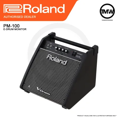 Roland PM-100 Electronic Drum 80W Monitor Speaker PM100 Music Instrument Amplifier [LIMITED STOCK]
