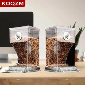 [COD] KOQZM KITCHEN Large Capacity Bird Feeder Box Anti-Splash Bird Food Dispenser Durable Parrot Feeding Box For Small Medium Birds