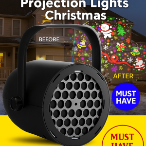 Snowflake Projection Lights Party Halloween Christmas