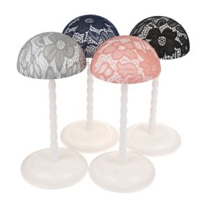 CANICECA Plastic Wig Stand Folding Lace Wig Display Holder Durable Stable Wig Head Stand Wig Display