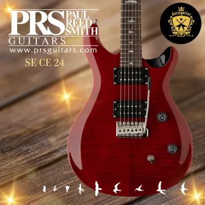 PRS SE CE 24 Black Cherry Electric Guitar with Gig Bag (Available)