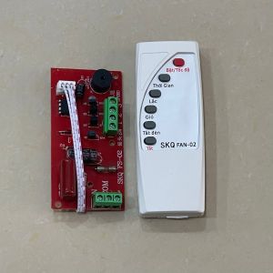 Bộ Mạch Điều Khiển Từ Xa Cho Quạt Loại Tốt Biến Tất Cả Quạt Thường Thành Quạt Sử Dụng Remote Dễ dàng Lắp Đặt