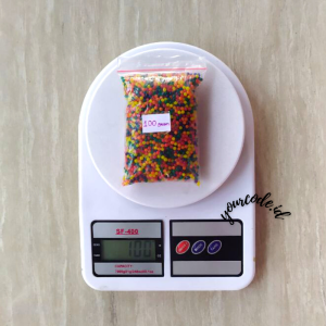 HIDROGEL MEDIA TANAM WATER BEADS MEDIA TANAMAN HIAS COLOURFUL MIX COLOUR 100 - 250 GRAM