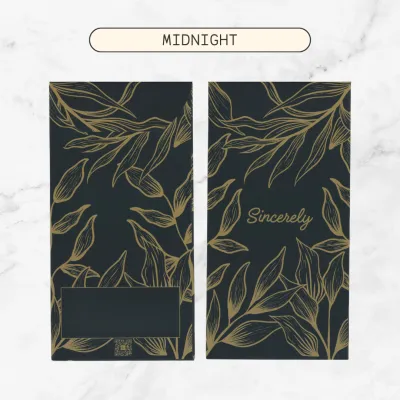 Sincerely Money Envelopes | Sampul Duit Premium (5pcs) | Cash Gift Envelopes for Wedding Birthday & Special Occasions