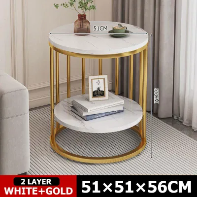 Nordic modern style round side table/coffee table/center table/storage table/coffee table