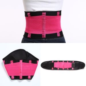 Cross-border best-selling European and American mens and womens sports waist cincher abdominal control belt womens manufacturer supply magic tape fitness waist trainer