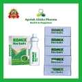 Komix Herbal Tube 15ml Banded ( 5 Box isi 4 Pouch ) Original Hijau / Lemon Kuning Obat Batuk Berdahak. 