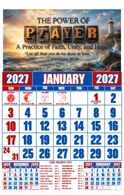 New 2027 Customized Commercial Calendar Motivational Inspirational Qoutes Design 12Pages Lowest Price Calendar Murang kalendaryo TOP CALENDAR