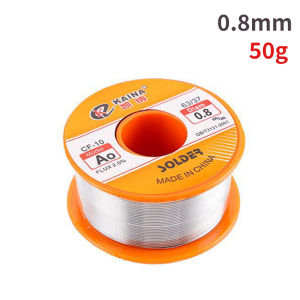 0.8/1.0/1.2mm 50G Solder Wire Tin 63/37 CF-10 Model A Flux 2.0% Rosin Core Welding Soldering Iron Cord Reel
