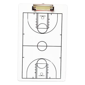 Coach Board Basketball Sepakbola Bahan PVC 35*22CM / Papan Formasi Futsal / Papan Strategi Basket Sepakbola
