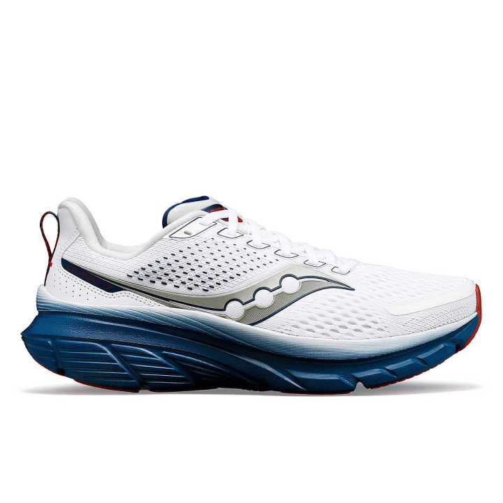 Saucony Guide 17 Mens White Navy Men'S White Navy Running