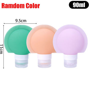 60/90ml Silicone bơm lại chai lotion rỗng du lịch xách tay bóp dầu gội Gel tắm mỹ phẩm dạng lỏng Dispenser container