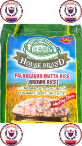 House Brand Purely Natural Palakkadan Matta Brown Rice - 5kg of Wholesome Goodness