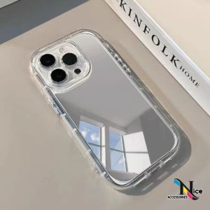 NA CASING FOR REALME 5 5I 11 REALME C11 C20 C21Y C25 C12 REALME C30 C30S C31 C33 C35 REALME C53 C51 C55 C63 C65 C67 SOFTCASE POLOS COLOR SIMPLE AIRBAG MAKEUP MIRROR LUXURY SOFT TPU BACK SHOCKPROOF COVER CMR
