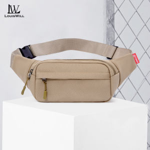 LouisWill กระเป๋าสะพายข้างสำหรับผู้ชายและผู้หญิงกระเป๋าผ้ากันน้ำ Oxford กระเป๋าคาดหน้าอกน้ำหนักเบากระเป๋ากระเป๋ากีฬาสะพายไหล่ลำลองอเนกประสงค์กระเป๋าออกกำลังกายคาดอกแฟชั่นกระเป๋าคาดหน้าอกกระเป๋าเดินทางกระเป๋าสำหรับผู้ชายผู้หญิง