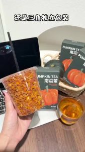Ready Stock Korean Pumpkin Tea Halal Portable Tea Bag Daily Leisure Hot Cold Drink COD