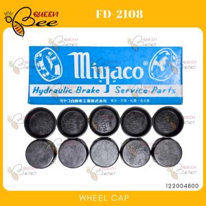 QUEENBEE 10PIECES 1" MIYACO WHEEL CAP/RUBBER CAP 1INCH 122004800 FD-2108 BRAKE PARTS