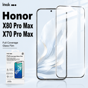 Tempered Glass For Honor X80 Pro Max X70 5G Support Fingerprint Protector Film HD Clear FM0003