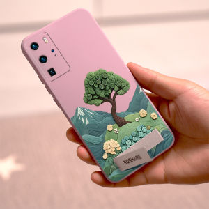 เคสสำหรับ Redmi Note 10 Pro 5G Poco X3 GT 5G เคสศัพท์ เคสนิ่ม ซิลิโคนเหลว กันกระแทก ดีไซน์ใหม่ ต้นไม้สวยงาม พร้อมที่วาง YTCBZJLS01
