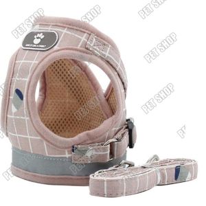 Tali Tuntun Kucing Rompi Harness Anjing Rompi Tali Kucing Harness Dog Leash Kecil Tali Kalung Kucing