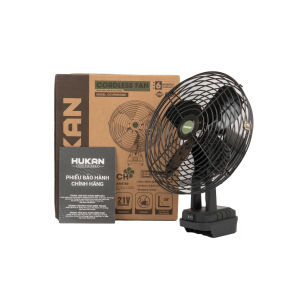 Thân Quạt Dùng Pin Chân Phổ Thông HUKAN GC-EFBM5408 2 Cấp Tốc Gió - Lồng Quạt Kim Loại 8inch Chắc Chắn