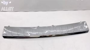 Kaly Rear Bumper Protector Trunk Door Plate Cover Trim For Benz W166 ML 2012-2015 W292 GLE X166 GLS 2015-2019 T2Y7B