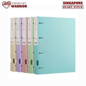 【Fireheart Warrior】 A4 4-Ring Loose-Leaf Binder / Office Document & Exam Paper Organizer