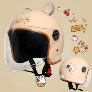 หมวกกันน็อค ผู้หญิง หมวกกันน็อค หมวกกันน็อก กันหมอก มองเห็นได้ชัด แข็งแรง ทนแรงกระแทก