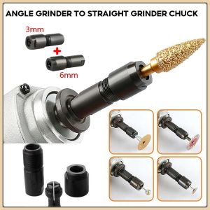Angle Grinder To Straight Grinder Chuck High Carbon Steel Angle Grinder Conversion Adapter