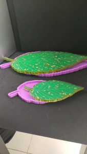 Large Leaf Tray Coaster Molds Silicone Leaves Coasters Bowl Mat Resin Casting Molds Maple Leaf Molds Craft