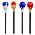 GS Red/Blue King Queen Scepter Performance Plastic Princess Prince Cane Exquisite Cosplay Props Hand Wand Gril. 