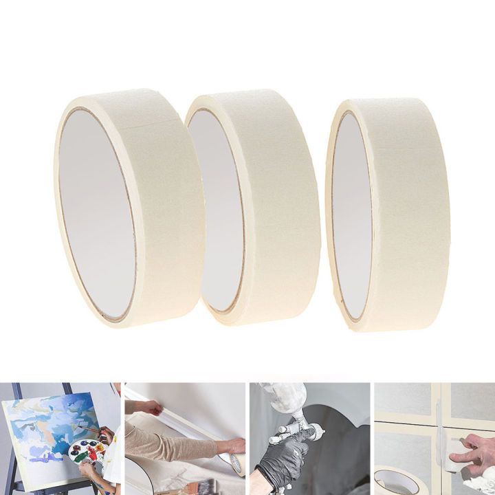 Masking Tape White，Writable Plain Weave Masking Decorative Beauty Seam