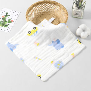 ผ้าเช็ดหน้าเด็ก 25x25 ซม. นุ่ม ซับน้ำดี อเนกประสงค์ ผ้าก๊อซลายผสม ผ้าเช็ดตัว ผ้าเช็ดหน้า ผ้ากันเปื้อน【KOALABABY】