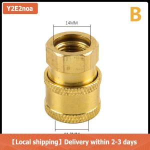 【Local shipping】 High Pressure Washer Connector Adapter 1 4  Female Quick Connect M14x1.5 Thread