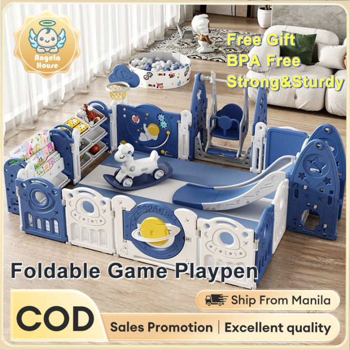 New Big Foldable Playpen (High Quality) Playpen for Baby Playard