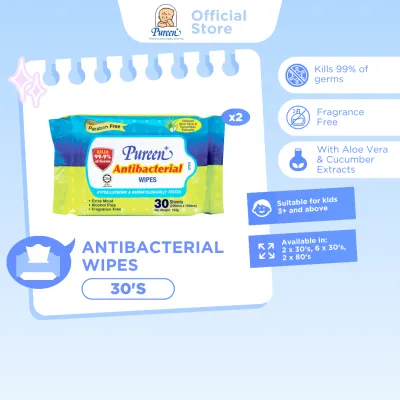 Pureen Antibacterial Wipes