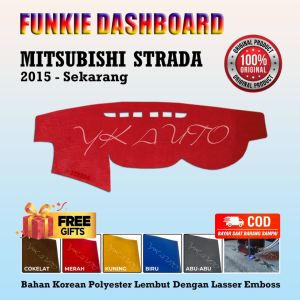 Funkie Dashboard Strada Triton Cover Dasboard Mitsubishi Strada Triton Gen5 Dasbor Dasbord