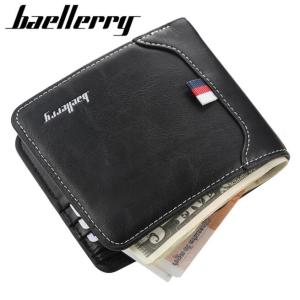 Baellerry กระเป๋าคลัทช์ผู้ชายกระเป๋าสตางค์ผู้ชายความจุมากกระเป๋าใส่โทรศัพท์มือถือกระเป๋าเงินอเนกประสงค์
