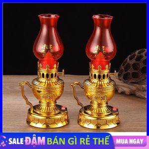 Đèn Dầu Điện Tử Trang Trí Để Bàn Phong Cách Retro - Đèn Led Trang Trí Đèn Cầy Cổ Điển Dùng Pin Đèn Dầu Trang Trí Đèn Ngủ Đèn Trang Trí Tiệc Ngoài