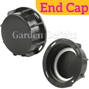 1Pc IBC Water Tank Reducing Adapter Garden Water Tank Hose Connector S60X6 Coarse Threaded Cap to 1/2" 3/4" 1"