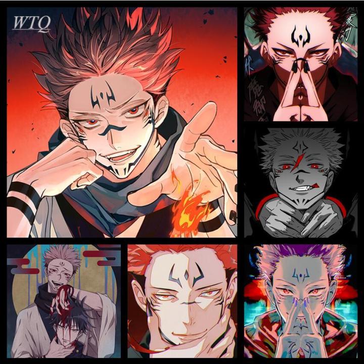 Jujutsu Kaisen Ryomen Sukuna Anime Posters High Quality Canvas Painting ...