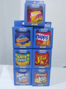 ToyRus Authentic Bag Charm Merch Complete Set of 7 Chippy Chiz Curls Piattos Vcut Roller Coaster Nove Mang Juan