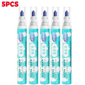 5PCS Clothing Stain Remover Pen Portable No Wash Stain Remover Pen Coffee Stain Remover Clean Brushes Multipurpose Cleaning Tools