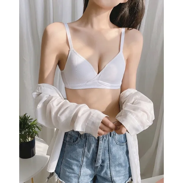 wireless bra for women non wire thin section big breasts show