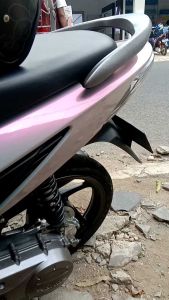 Skotlet Warna Volcano Gray & Sticker Skotlet Motor