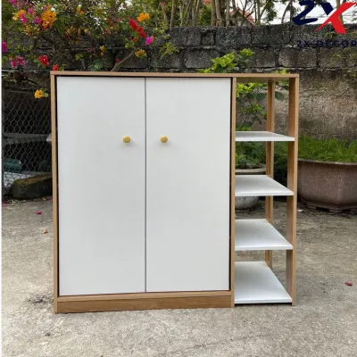 2X Decor - Tủ giày gỗ kệ giày dép tủ đựng đồ đa năng chất liệu MDF cao cấp phong cách hiện đại - 2X001