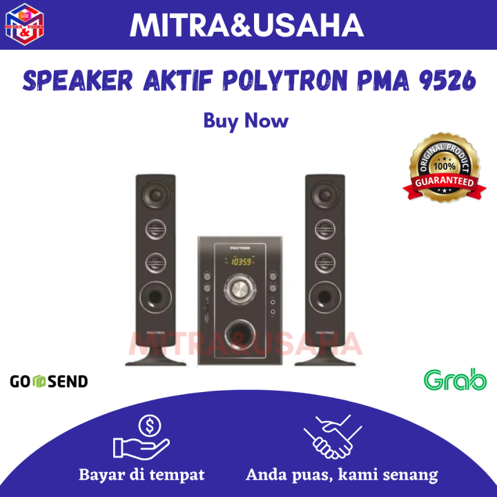 Speaker Polytron Pma 9526 Warna Random Bergaransi Resmi Lazada