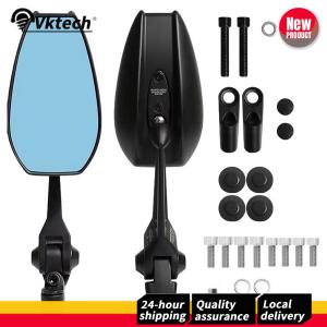 【Free Shipping】 High-Quality Handlebar Side Mirrors for Motorcycles with Anti-Glare HD Glass and Adjustable Design