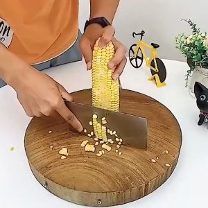 Dao Bào Bóc Vỏ Ngô_ Dụng Cụ Tách Hạt Bắp Bằng Thép Không Gỉ Tiện Lợi inox (Opp) PVN3589